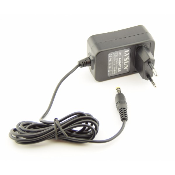 9V 1A Adapter met DC jack