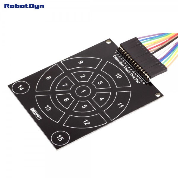 RobotDyn Disk Pad Touch Module voor TTP229-LSF Module
