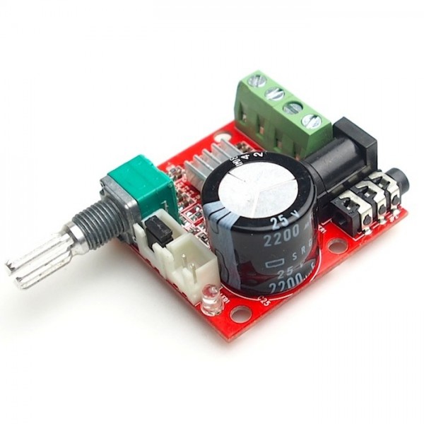 PAM8610 2x15W Audio Versterker Mini 12V