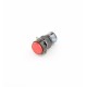 Rode Drukknop 16mm - Aan-uit