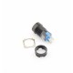 Red Push button 16mm - Reset - With 6.3V LED Lighting