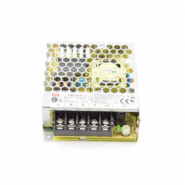 Mean Well Voeding - 5V 7A - Switching Power Supply - LRS-35-5