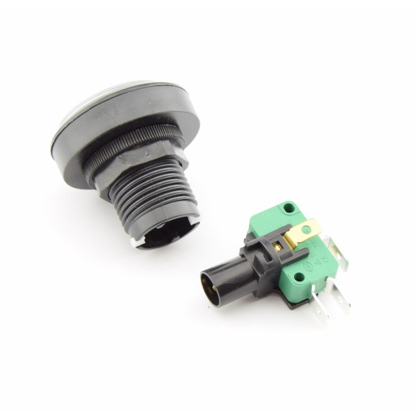 Grote Groene Drukknop 24mm of 40mm - Reset