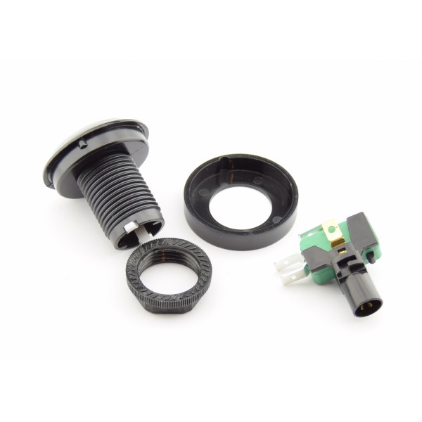 Large White Push button 24mm of 40mm - Reset