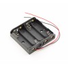 4x AA Batterijhouder met Losse Draden