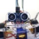 Holder for HC-SR04 Ultrasonic Sensor - Transparent