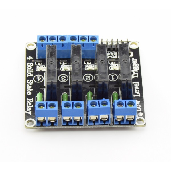 5V Solid State Relay 4-channel low-active - 2A