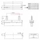 10kΩ Slide Potentiometer - 1 Channel - Linear - 45mm