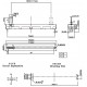 10kΩ Slide Potentiometer - 2 Channels - Logarithmic - 75mm