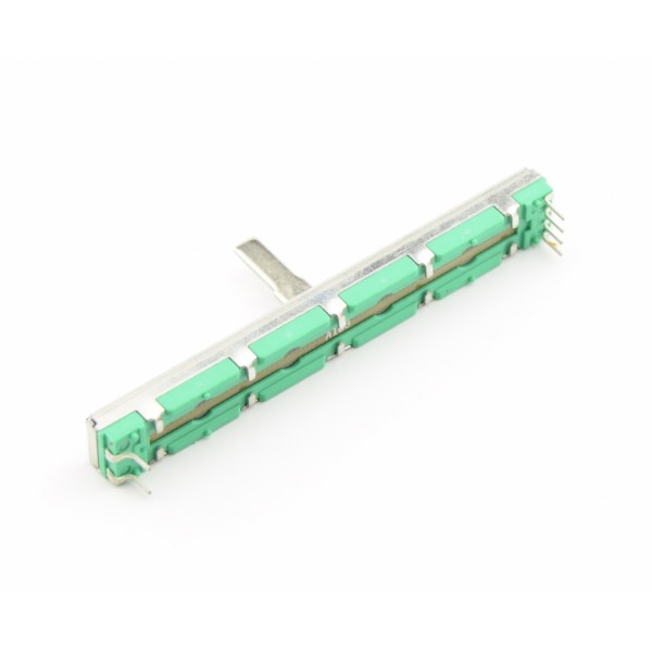 10kΩ Slide Potentiometer - 2 Channels - Logarithmic - 75mm