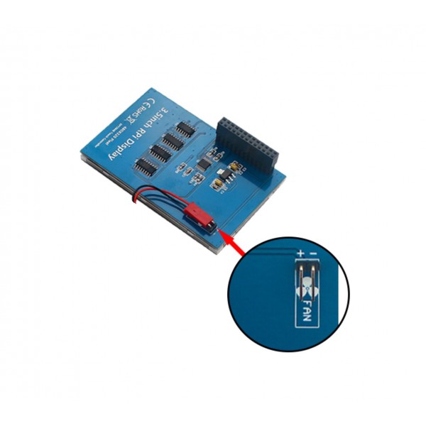 3.5 inch TFT Display 320*480 pixels with Touchscreen - Raspberry Pi Compatible