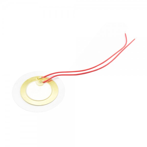 Piezo Electronic Buzzer - With soldered wires - 35mm
