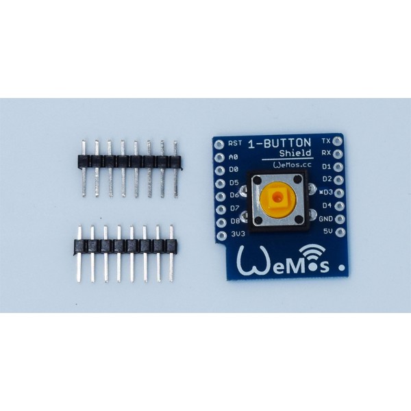 Wemos Button Shield voor D1 Mini