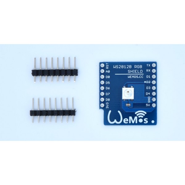 Wemos WS2812B LED Shield voor D1 Mini