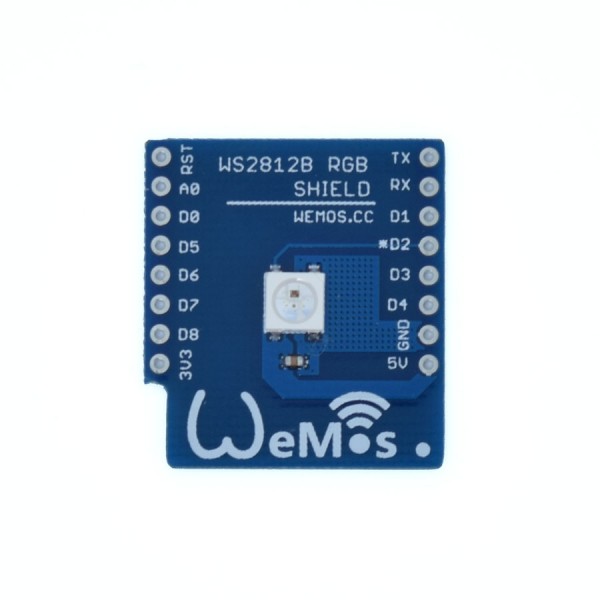 Wemos WS2812B LED Shield voor D1 Mini