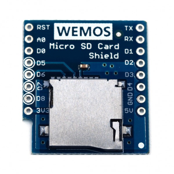 Wemos microSD Shield voor D1 Mini