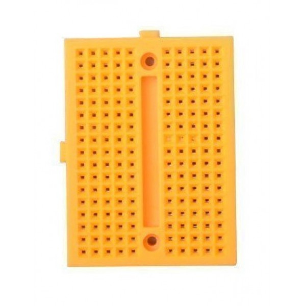 Breadboard 170 points - Yellow