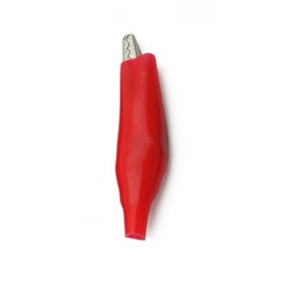 Alligator clip - Medium - Red