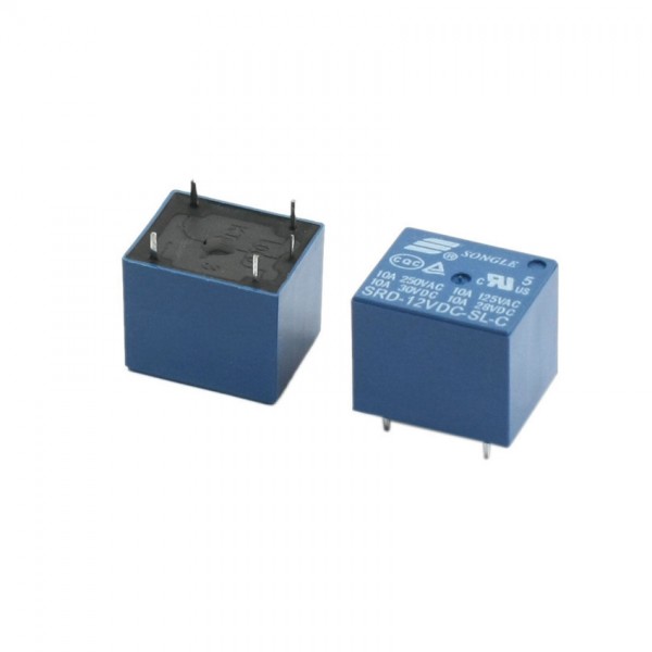 Songle SRD-12VDC-SL-C Relay 12V - 250VAC 10A