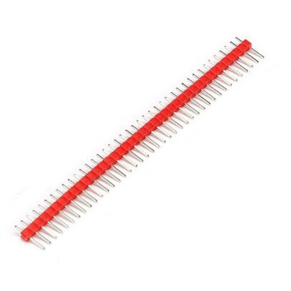 40 Pins header Male - Red