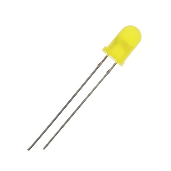 Yellow LED - 5mm Diffuse