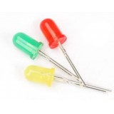 LED set 5mm - Groen - Rood - Geel - 30 stuks - Diffuus