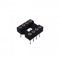 8 Pin IC socket - Double-sided solderable