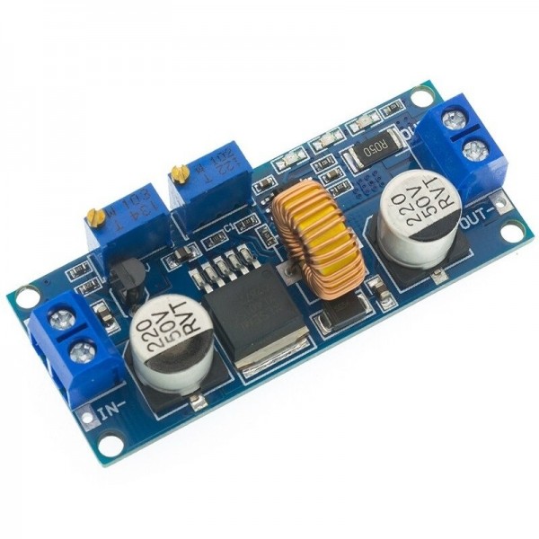 DC-DC Adjustable Step-down Buck Converter XL4015 5A - with Current