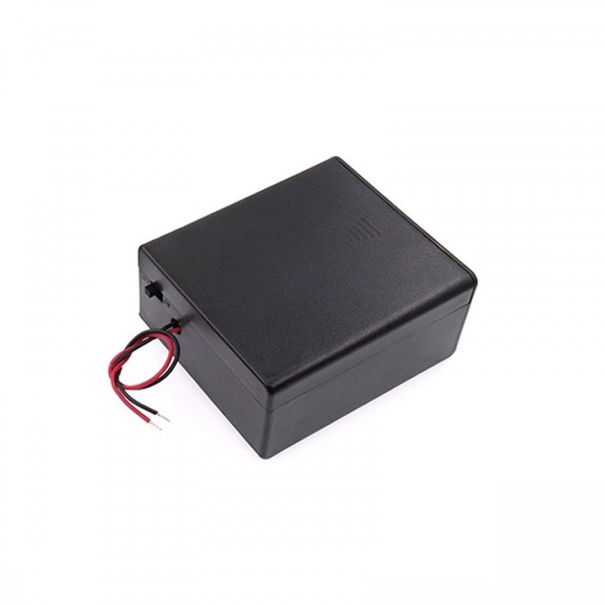 2x D Battery Box with Loose Wires and Switch 2xDLEADSBOXSWITCH