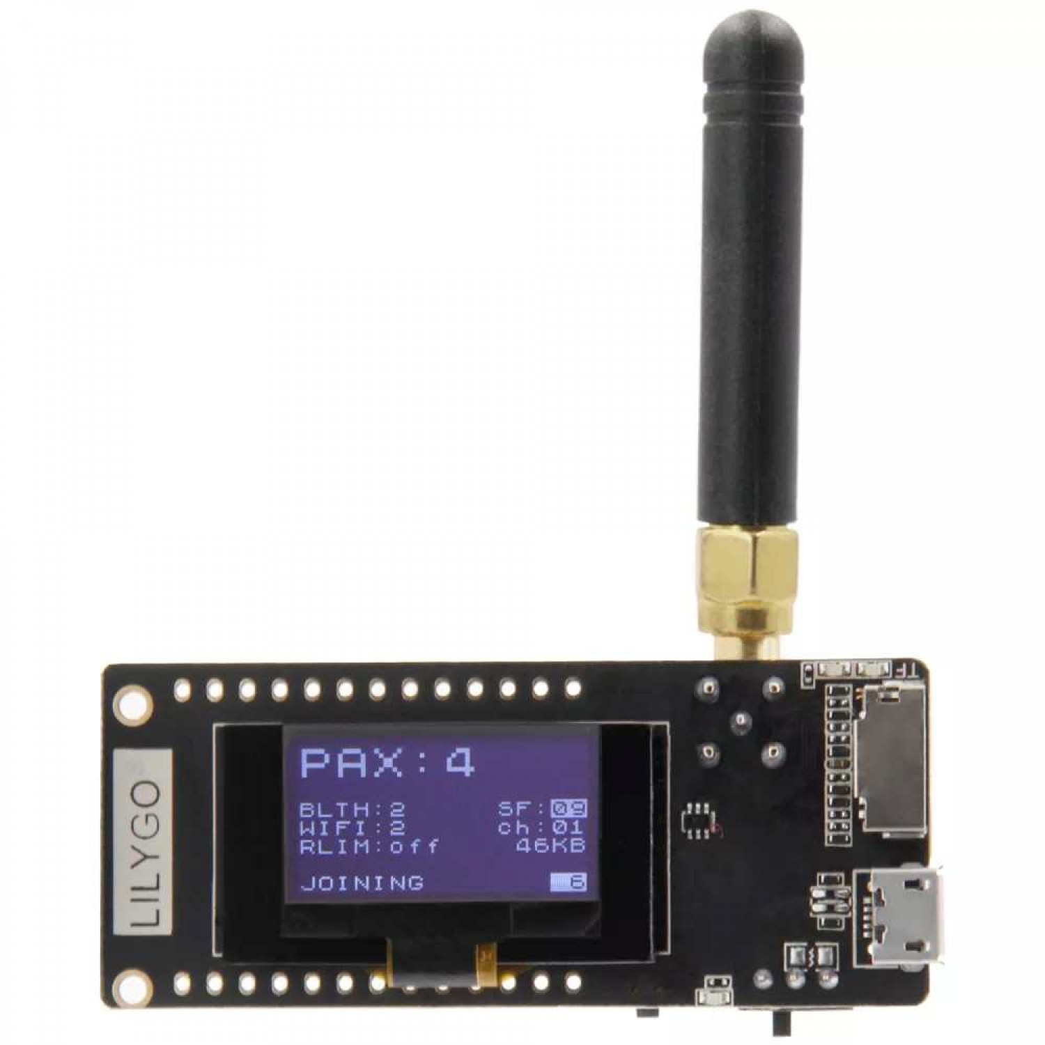 Module De Développement LILYGO TTGO T3S3 ESP32-S3 Avec LoRa 2.4G Et écran OLED 0.96"