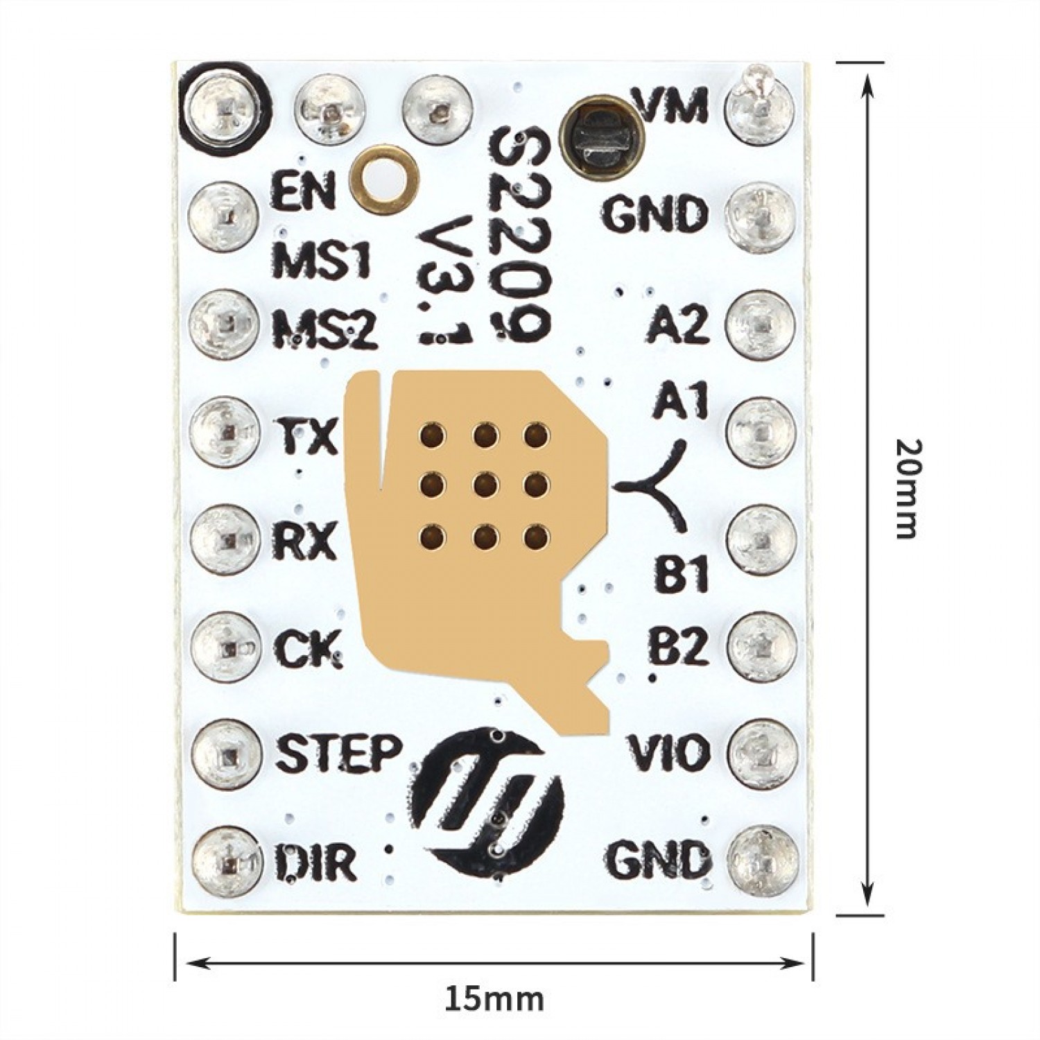 TMC2209 Motor Driver Module V3.1 TMC2209DRIVERMODV3.1