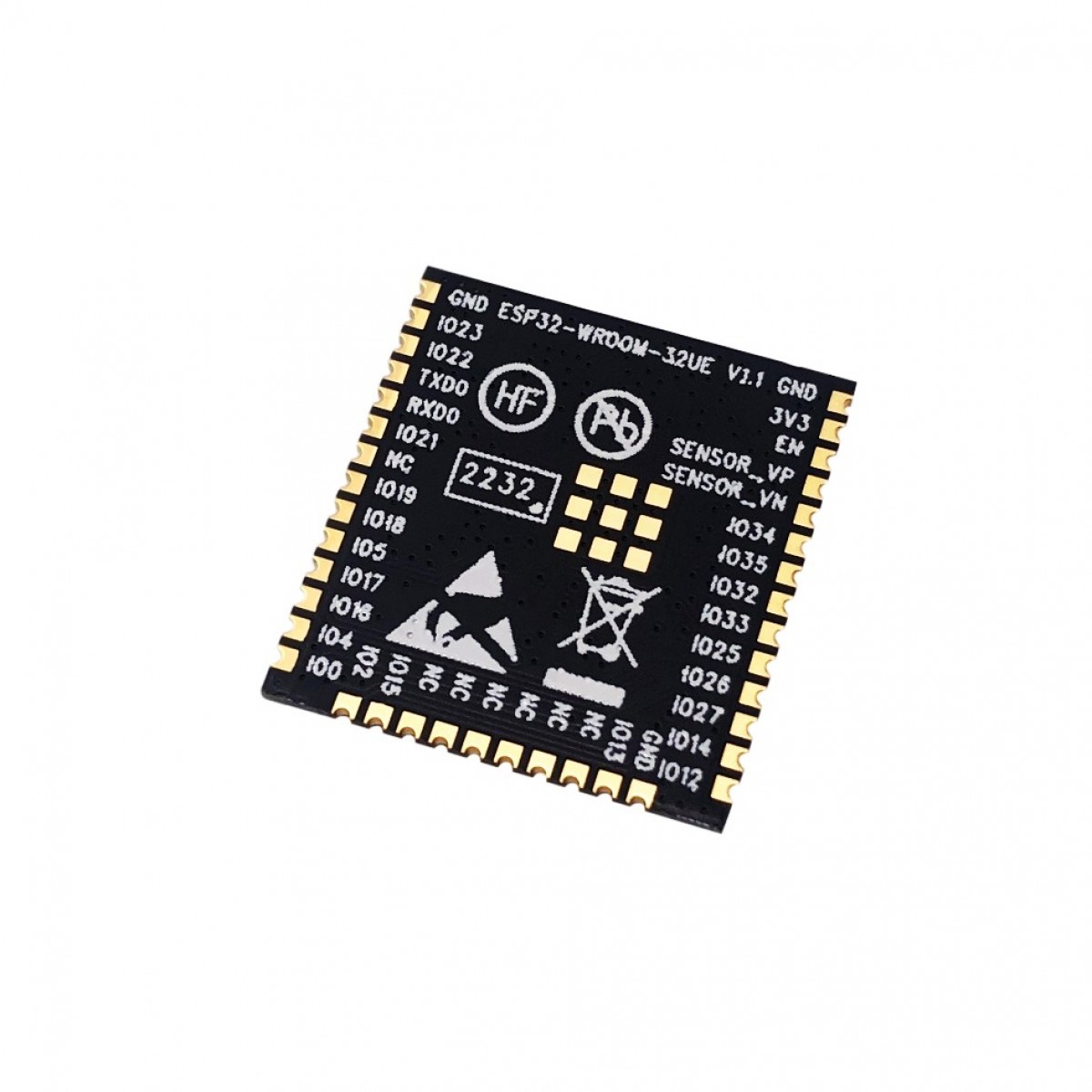 ESP32WROOM32UE WiFi and Bluetooth Module 16MB uFL Antenna