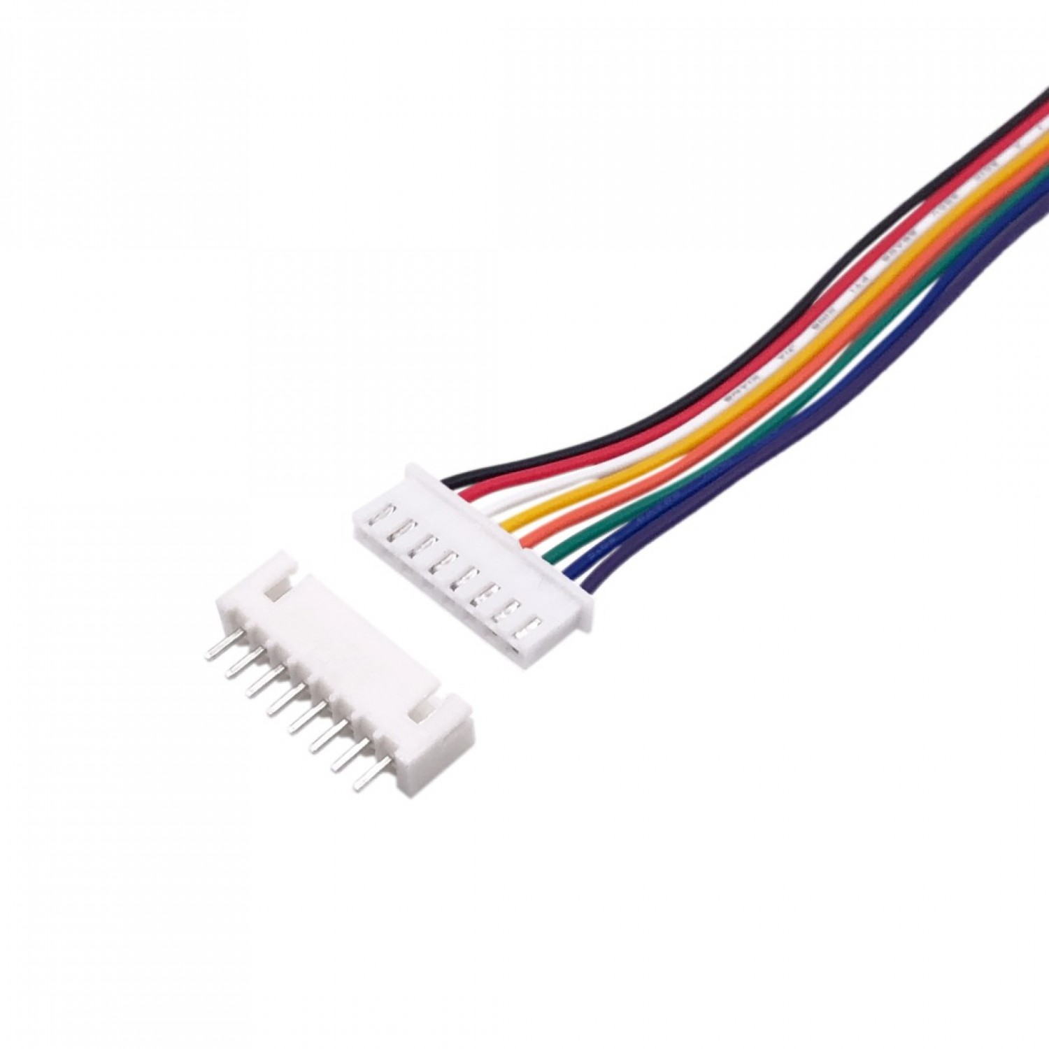 JSTXH 8p Compatible Connector with Cable and PCB Connector JST