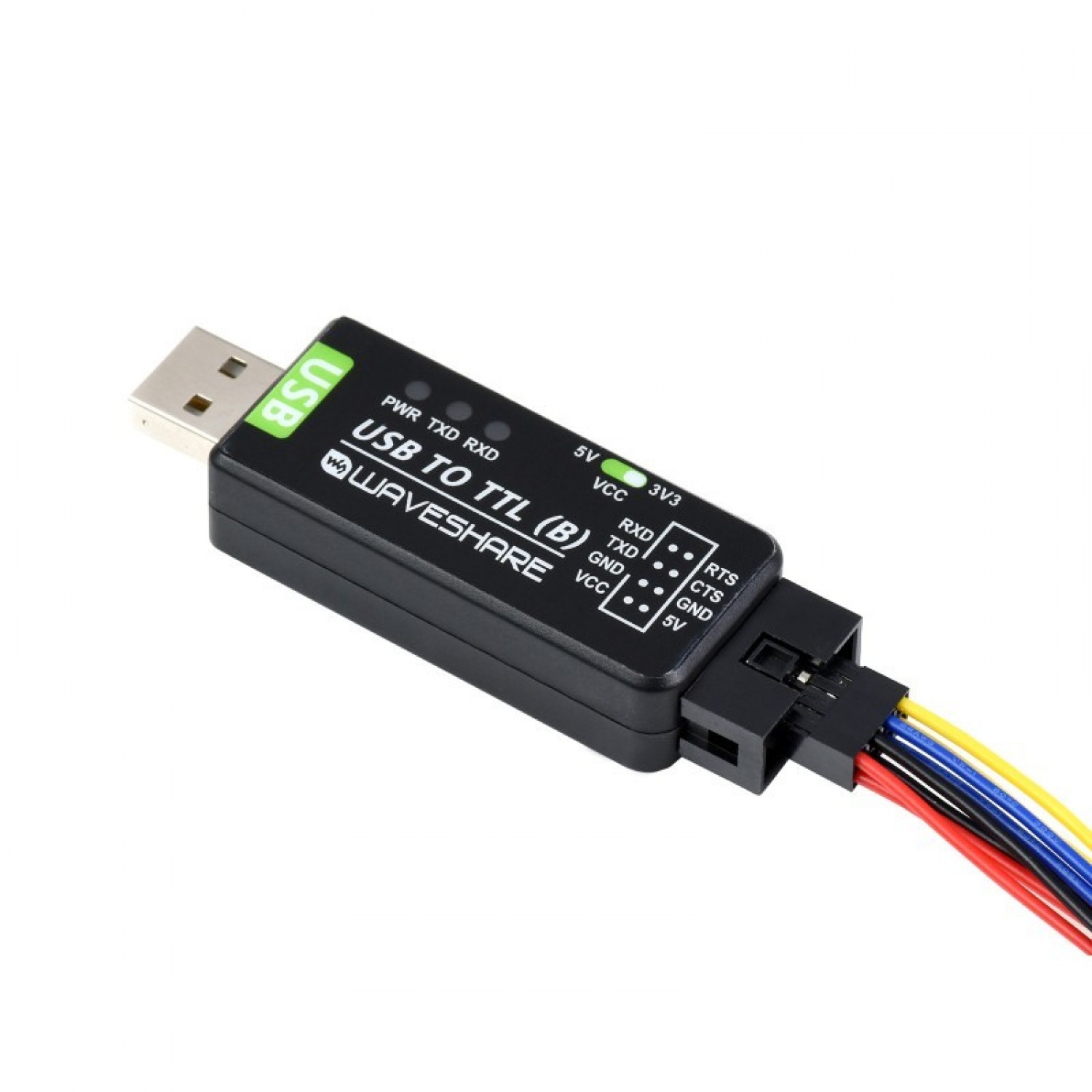 Waveshare Industrial TTL USB to Serial Converter - CH343G - WS-21550