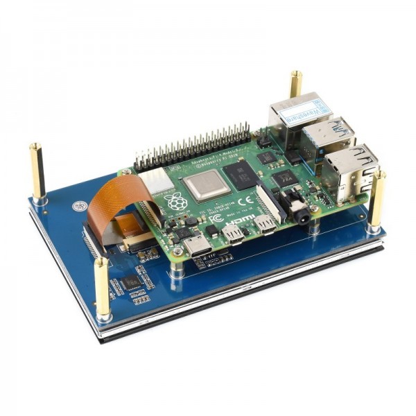 Waveshare 5 inch DSI TFT-LCD Display 800*480 with Touchscreen - for Raspberry Pi