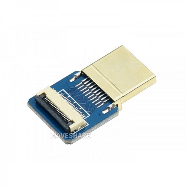 Waveshare DIY HDMI Male to FFC Adapter - Horizontal