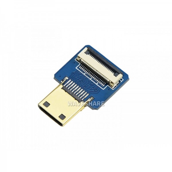 Waveshare DIY Mini HDMI Male to FFC Adapter - Horizontal