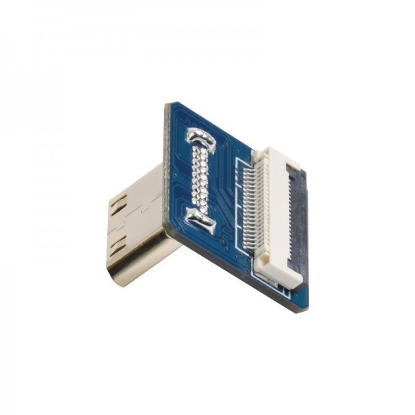 Waveshare DIY Mini HDMI Male to FFC Adapter - Vertical