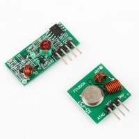 433Mhz RF transmitter and receiver link kit
