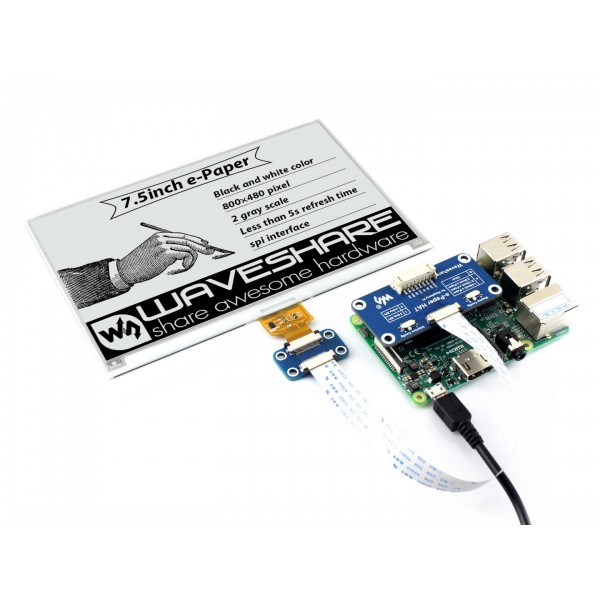 Waveshare 7.5 Inch E Paper Display