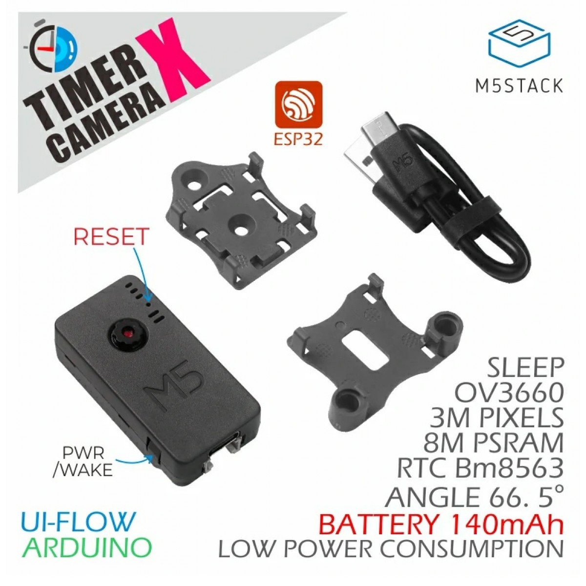 M5Stack Timer Camera X M5StackU082X