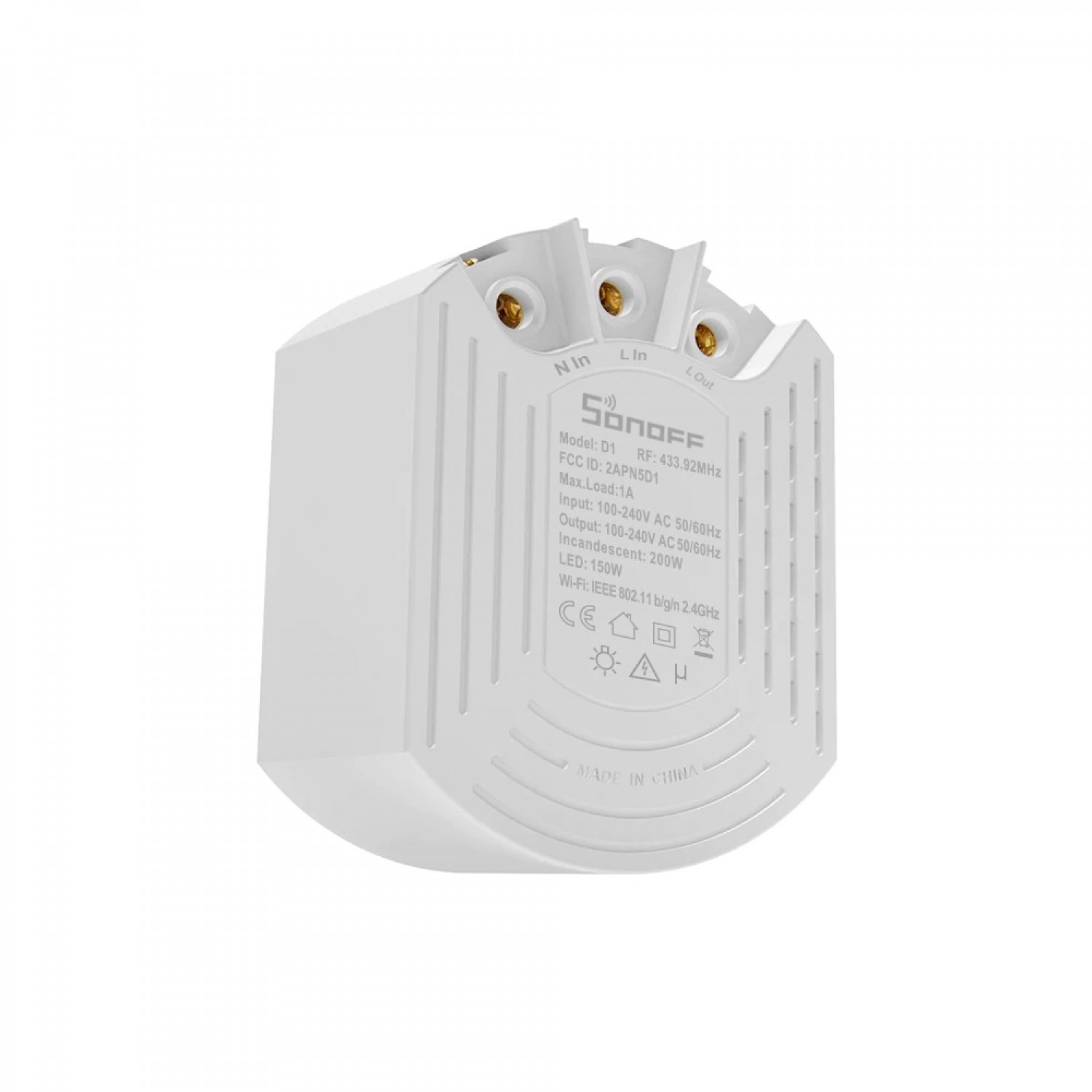 Sonoff D1 - Dimmer Switch - WiFi and 433MHz RF - SONOFFD1
