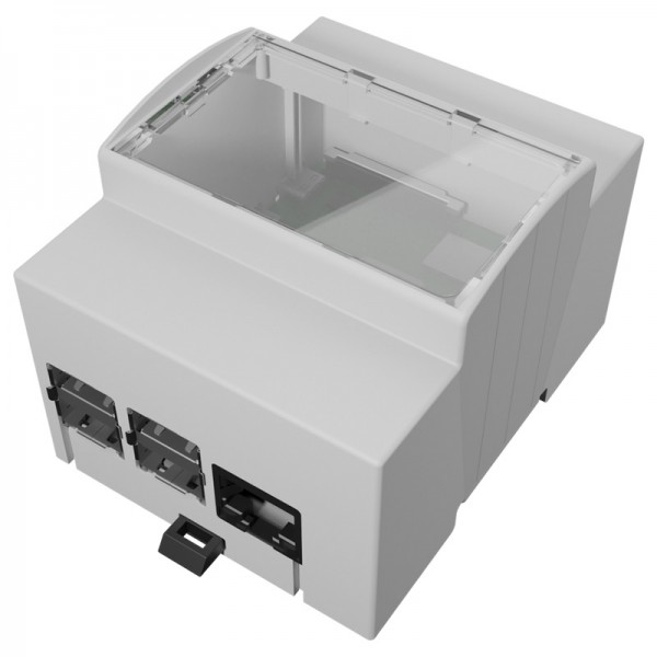 Italtronic 4M XTS - DIN Rail Enclosure for Raspberry Pi 4