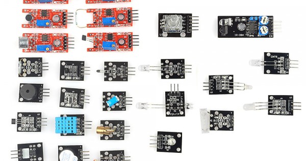 Modules and Sensors Kit 35-in-1 - MODULEKIT
