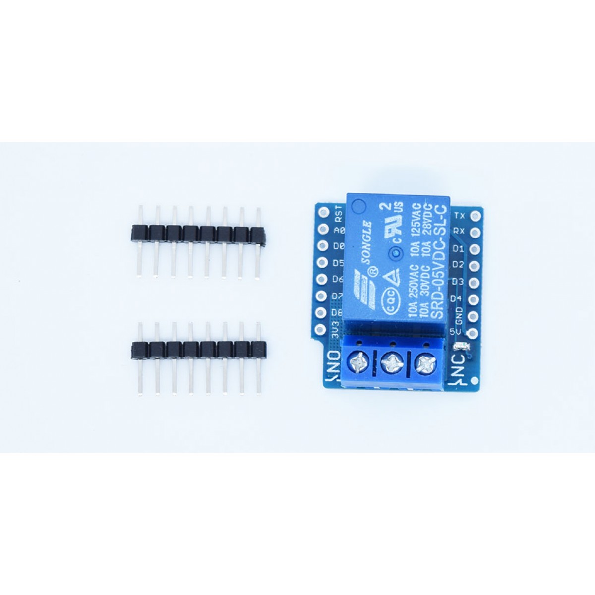 Wemos Relay Shield for D1 Mini - WMD1MRELAYSHIELD