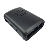 Raspberry Pi 2-3(B) Enclosure - Black - Option for fan